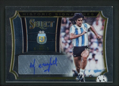 2015-16 MARIO KEMPES 126/199 AUTO PANINI SELECT HISTORIC SIGNATURES (read)