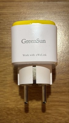 GreenSun WLAN Steckdose   kompatibel mit eWeLink / Smart Home