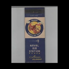 Matchbook Cover US Navy Naval Air Station Norman, OK