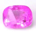 PRECIOUS GEM UNHEAT HOT PURPLE PINK COLOR BRBAZILIAN DOLOMITE - CUSHION CUT