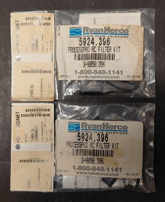 NEW Lot of 2 - GF Signet 3-8050.396 RC Filter Kit - Factory Sealed OEM 159000617