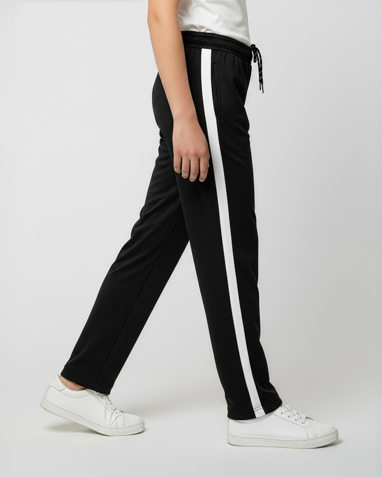 Real Essentials 3 Pack: Boys' Mesh Open Bottom Active Sweatpants with Pockets... thumbnail 4