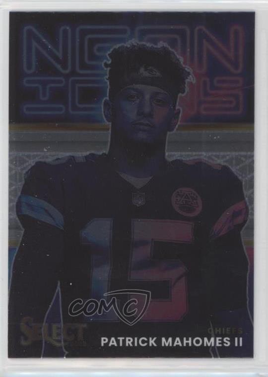 2022 Panini Select Neon Icons Patrick Mahomes II #NI-3 4f5