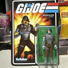 Super7 G.I. Joe Real American Hero Major Bludd Mercenary ReAction Action Figure