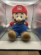 2011 Super Mario Plush 18" Storage Pouch Back Pack Official Nintendo
