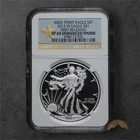 2013-W American Silver Eagle $1 - NGC SP69 FR Enhanced Finish  - West point