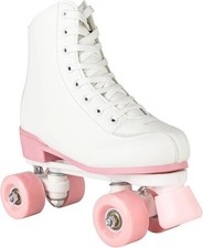 Unisex Roller Skates Double Row Four Wheels High-top Roller Skates Lightning...