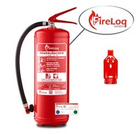 Fireloq® 6L SchaumlöScher 27A | 233B Mit PrüFnachweis, Wandhalter, Manometer