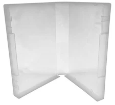 Clear Storage Cases 35mm for Wood Mounted Rubber Stamps /w Tabs (No Hub)