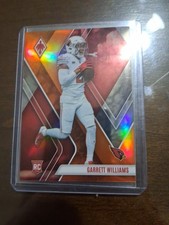 2023 Panini Phoenix Garrett Williams Rookie #176 Orange Seismic /99 Cardinals