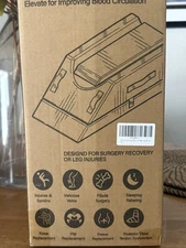 Leg Elevation Pillow – Ideal for Surgery Recovery & Leg Injuries | NEW IN BOX