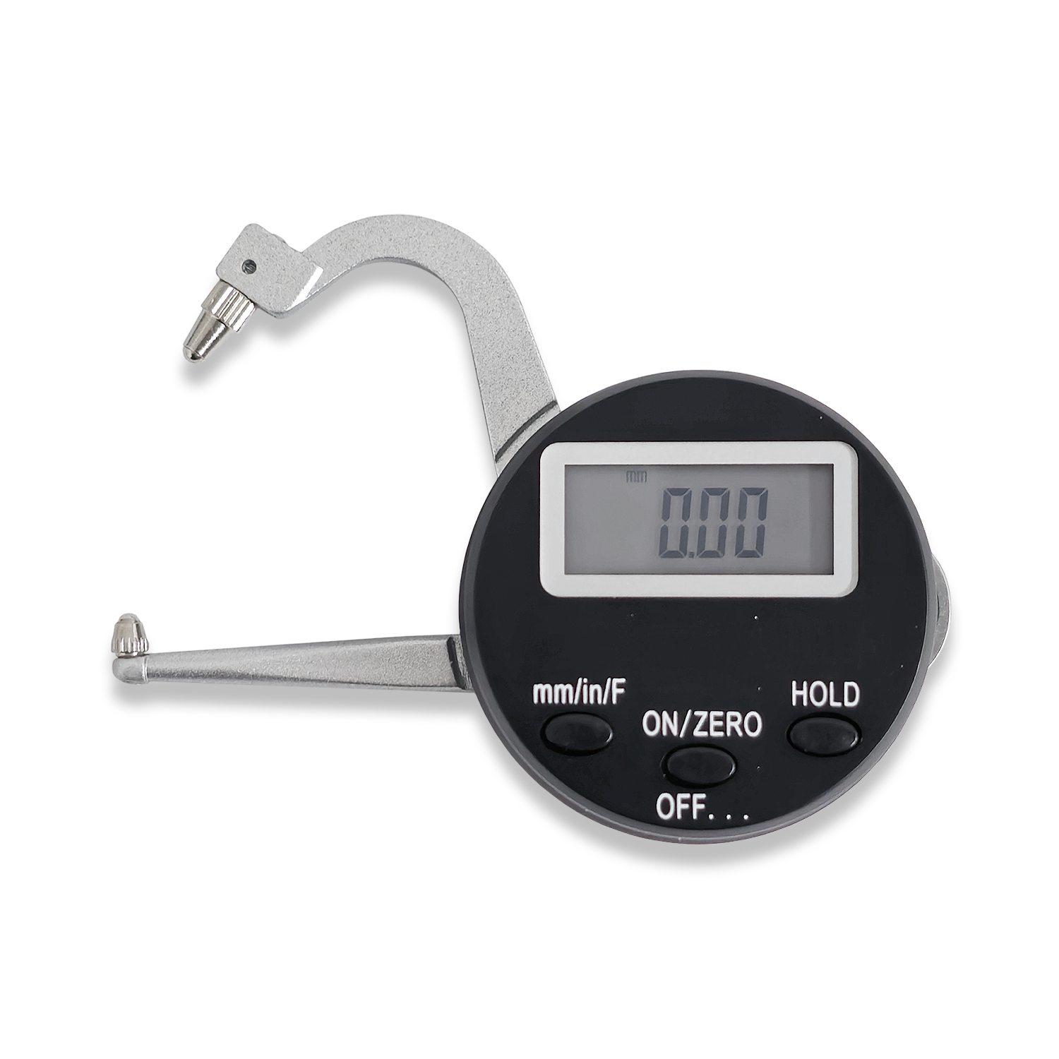 MINI DIGITAL OUTSIDE CALIPER 0 – 25MM / 0 – 1″  SPRING LOADED JAWS RDGTOOLS