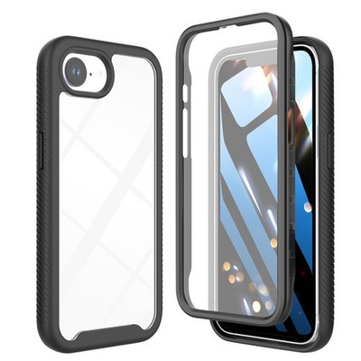 For iPhone 16e 2025 Shockproof Case with Built-in Screen Protector Lens Cover US
