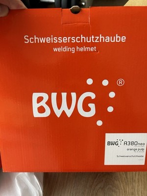 Schweisserschutzhaube BWG: A380neo Colour Vision Orange Pulp Art-Nr. 2441135 NEU