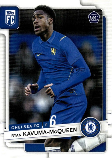 Ryan Kavuma-McQueen RC 2026-27 Topps FC Tin Chelsea #19 Premier ROOKIE ID:181568