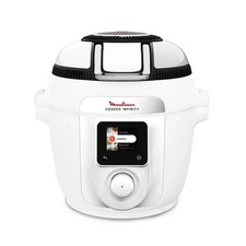 Cookeo Infinity MOULINEX Air Fryer Multicuiseur Pression CE9721F0 16 Prog. Blanc
