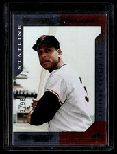 2002 DONRUSS TEAM HEROES STATLINE /96 GOLD ORLANDO CEPEDA GIANTS