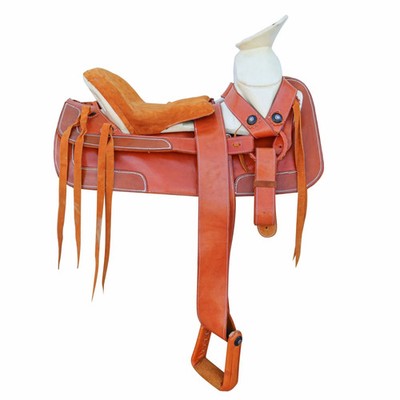 15.5'' Miel Charro Montura Saddle
