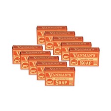 VanMan Pumpkin Spice Body Soap - Grass Fed Finished Suet Beef Tallow Pumpki...