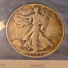 1944 Liberty Walking Half Dollar Silver 50C Circulated Denver US Coin
