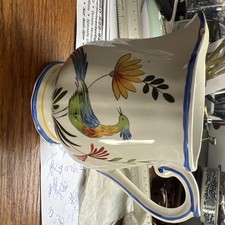 Gien France Oiseoux Paradis Paradise Birds Creamer