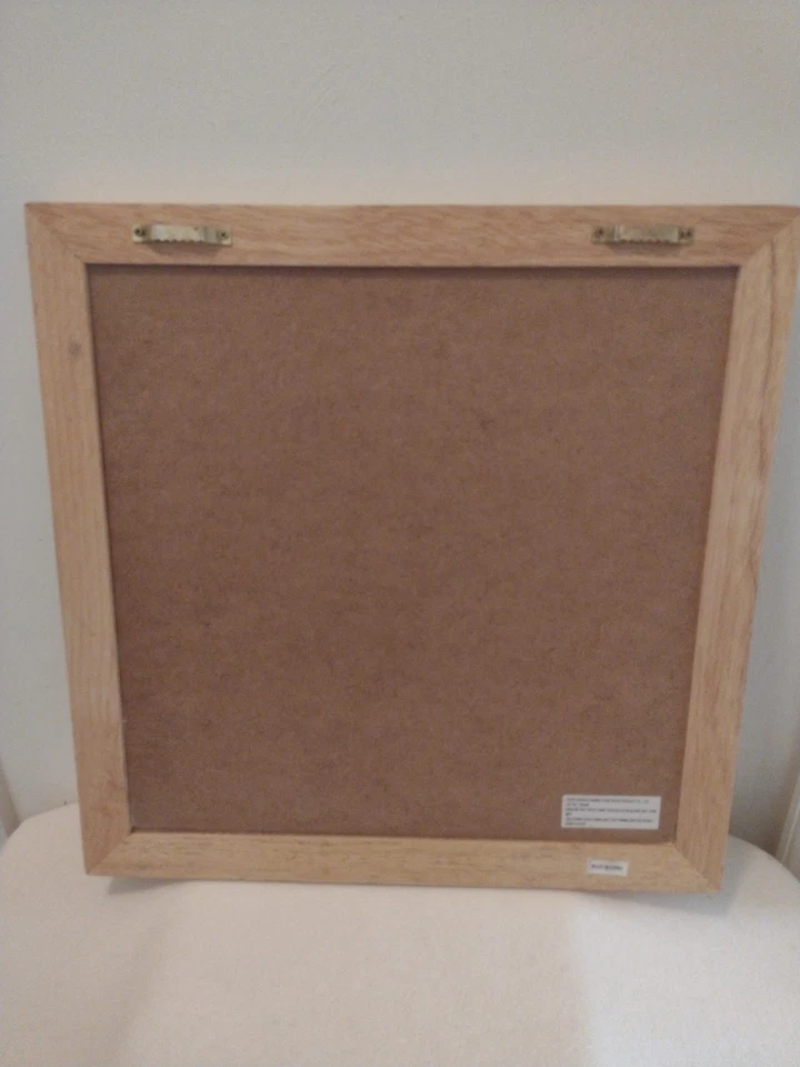 Wine Cork Memo Board 16" x 16” In 1.25" Wood Frame - Image 2 of 3