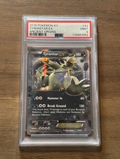 Pokemon 2015 XY Ancient Origins Tyranitar EX Holo Rare #42 Graded PSA 9 Mint on eBay