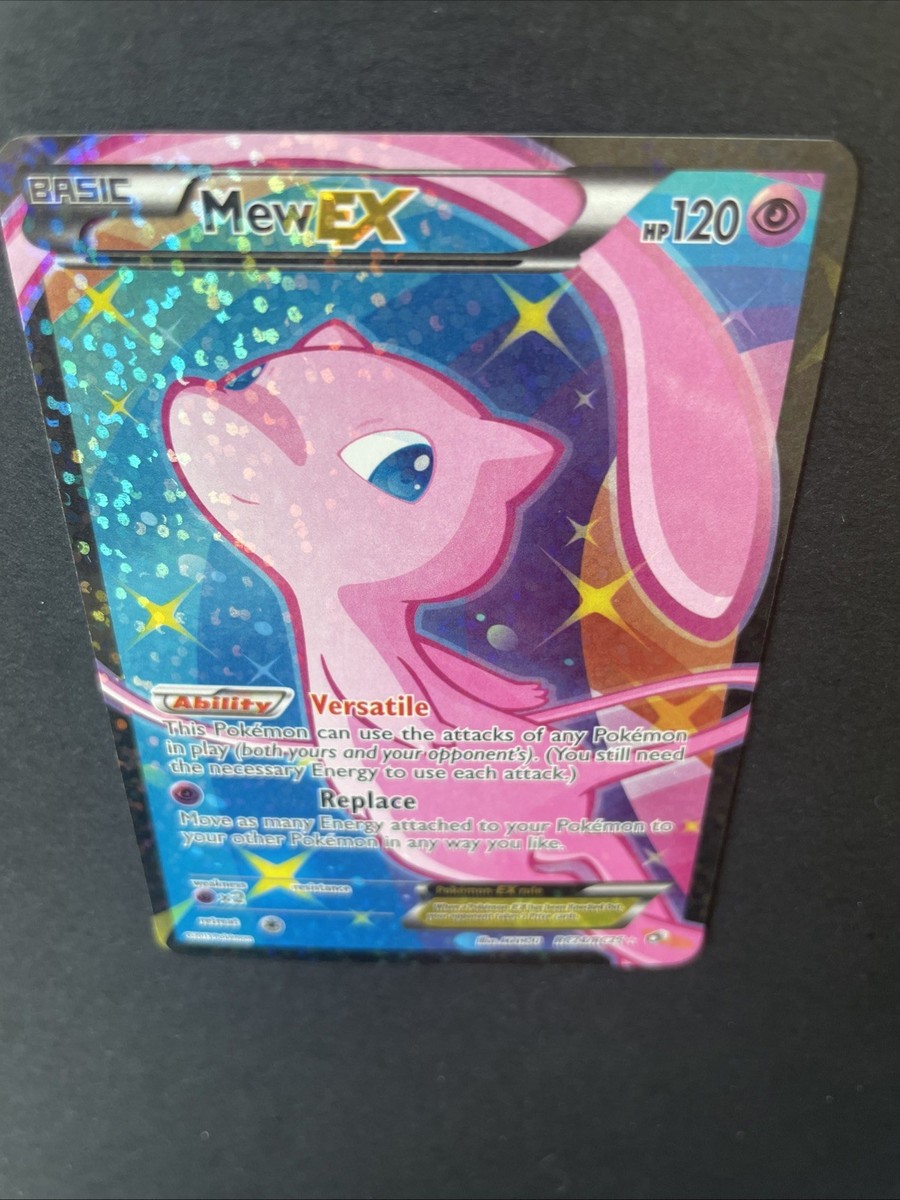 Mew EX Pokémon Trading Card Holo Rare XY Series 120 HP Versatile