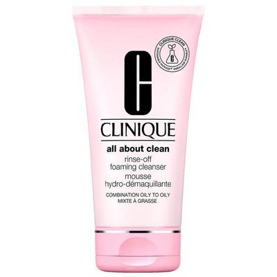 Clinique all about clean Rinse-Off Foaming Cleanser 150ml / 5oz regular size NEW