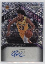 2020-21 Panini Prizm Fast Break Auto Quinn Cook #FBA-QCO Auto 1b8