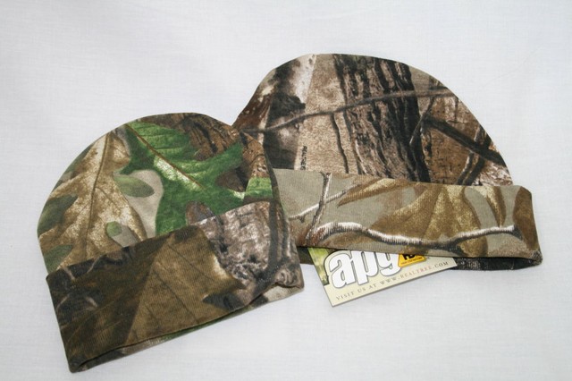 infant camo hat and mittens