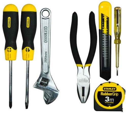 ORIGINAL STANLEY WERKZEUG SET 7-teilig im ETUI NEU OVP Schraubenzieher etc. - Bild 3 von 4