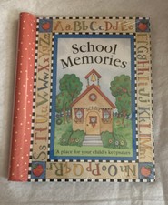 School Memories Child Keepsake Craft Book Album New Seasons