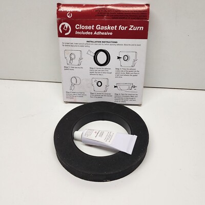 PlumbMaster Closet Gasket for Zurn Includes Adhesive P050803