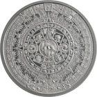 Golden State Mint (GSM) Aztec Mayan Calendar 2 oz Silver Round