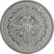 Golden State Mint (GSM) Aztec Mayan Calendar 2 oz Silver Round 45.49 per troy oz