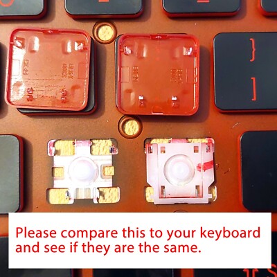 Keyboard KEYCAP For Acer Nitro AN515-43 AN515-44 AN515-54 AN515-52 AN517-51 US