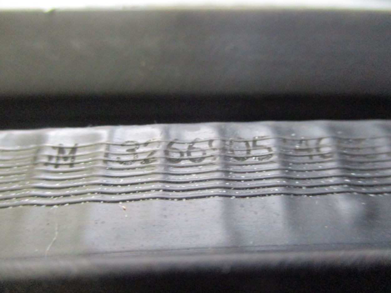 Door rubber right front for Opel Meriva B S10 1.6 CDTI 13266905