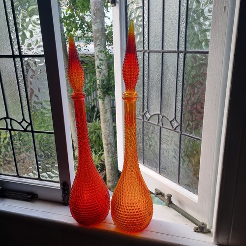 orange amberina genie bottle eBay