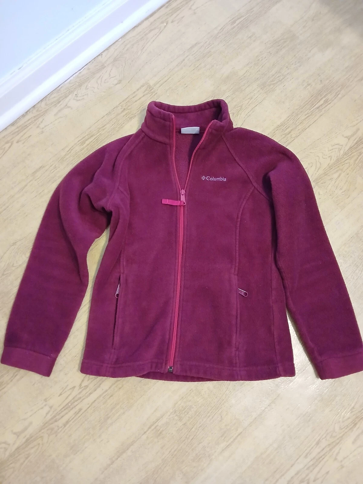 Columbia Girls Jacket Size Medium Youth Fleece Zip Up Purple
Opens in a new window or tab