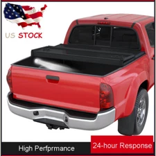 6.5FT Hard Tri-Fold Tonneau Cover 78.7inch For Toyota Tundra Truck Bed 2007-2024