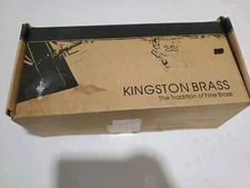 Kingston Brass KS3123AX 1.2 GPM Wall Mount Widespread Antique Brass Faucet