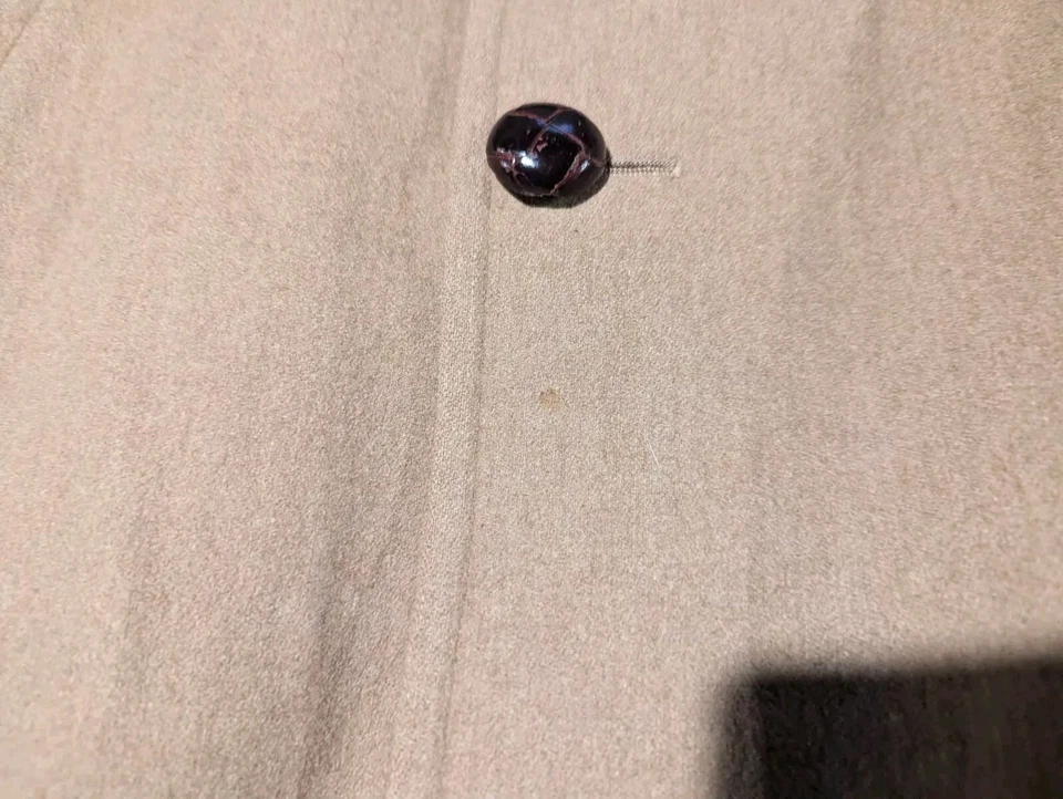 Pendleton Trench Coat Mens 40 Vintage Western Satin Lined Country Traditionals - Image 3 of 4