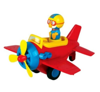 Little Penguin Pororo Push And Go Airplane Toy Cute Design