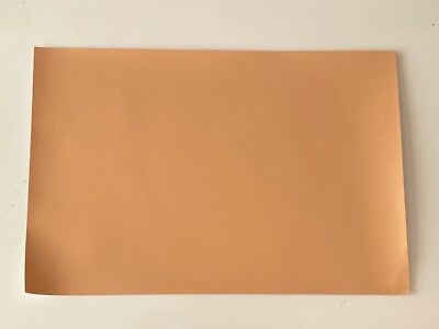 Premium 0,5mm - 1mm dünnes Kunstlederstück für Puppenbau Basteln zum Selbermachen 20x30cm