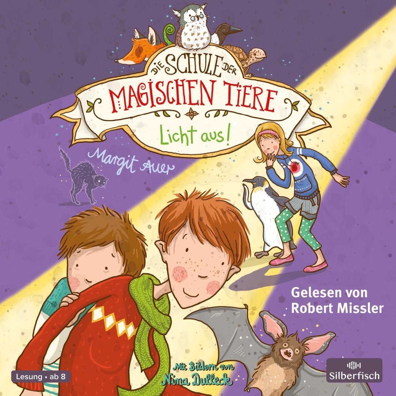 Thumbnail - Die Schule Der Magischen Tiere 03: Licht Aus Margit Auer - Hörbuch