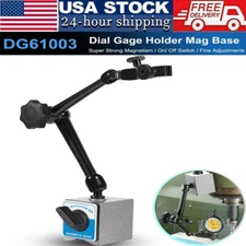 DG61003 Regular Duty Dial Gage Holder Mag Base w/Metal Fine Adjust Replacement