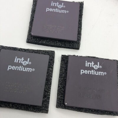 Intel Pentium CPU 150MHZ Processor A80502150  SY015 150 Rare Vintage 1993