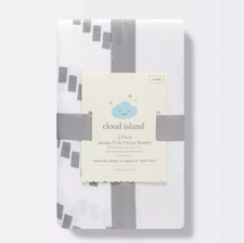 3 PACKAGES NWT Cloud Island Fitted Jersey Bassinet Sheet - 6 Sheets total