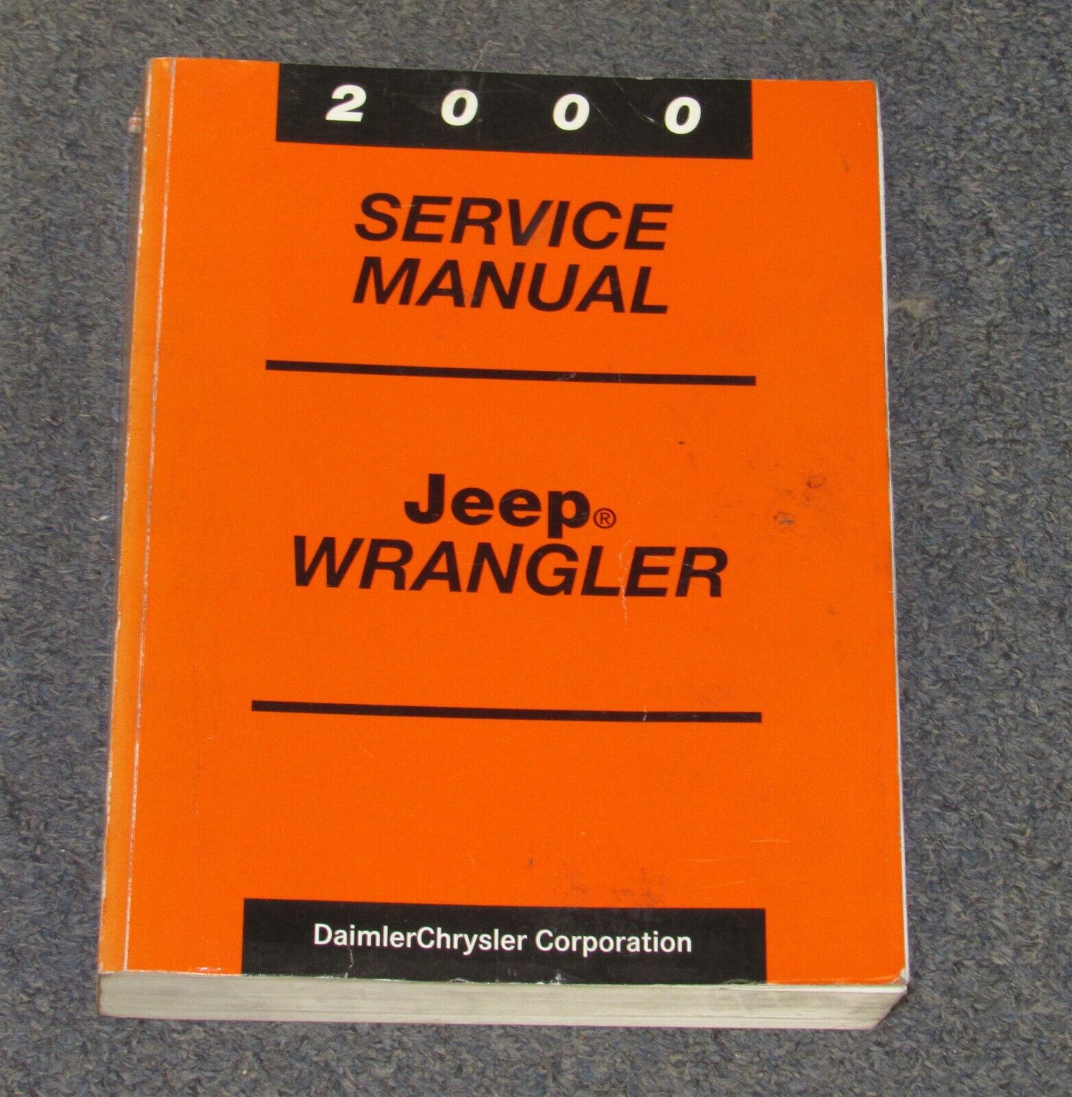 2000 Jeep Wrangler Service Repair Manual Set | eBay
